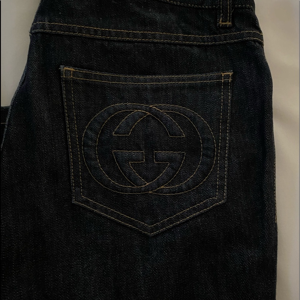 Dark blue Gucci jeans size 40 Us 4